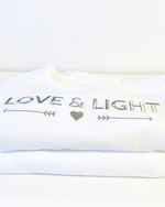 Love & Light Off Shoulder Sweatshirt