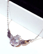 Angel love necklace