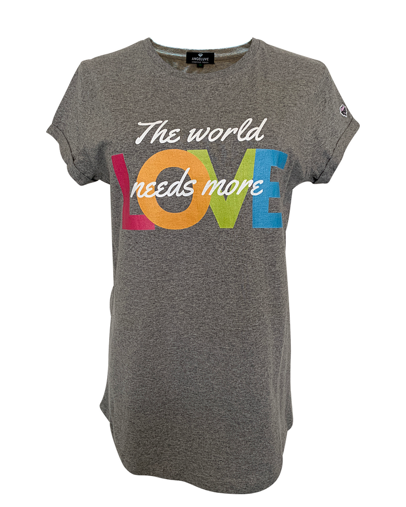World Needs More Love T-shirt - ANGELUVE