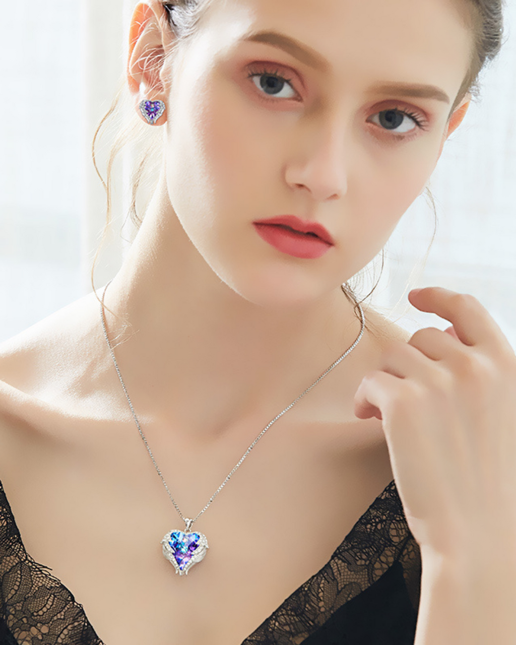 Wings of 2025 love pendant