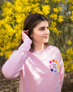 Follow Your Heart Pink Sweatshirt - ANGELUVE