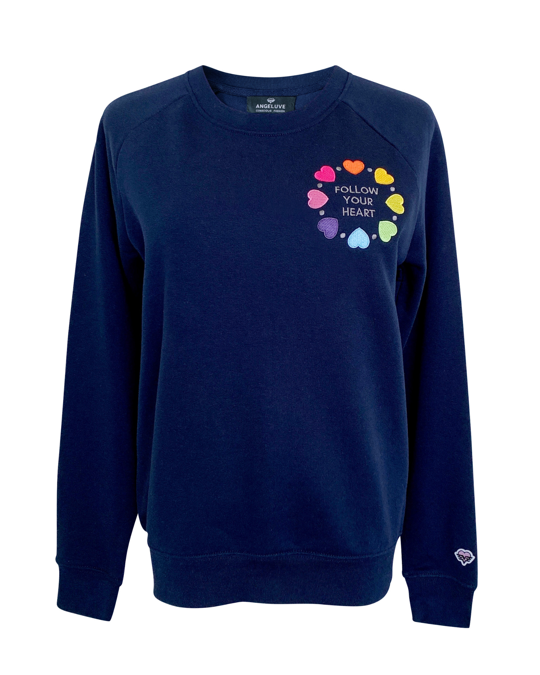 LRS Celestial Sacred Heart Sweater - Blue